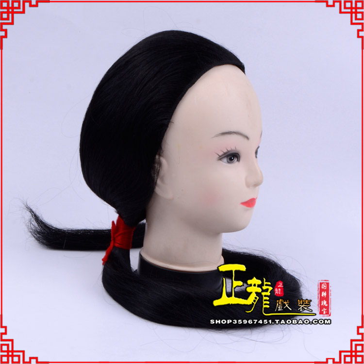 南沙群岛古装影视演出头套花旦假发 真发古装发