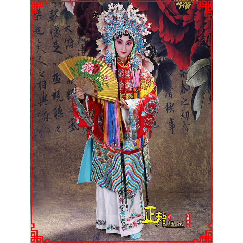 南沙群岛凤袍杨贵妃贵妃醉酒 软绉团凤女蟒