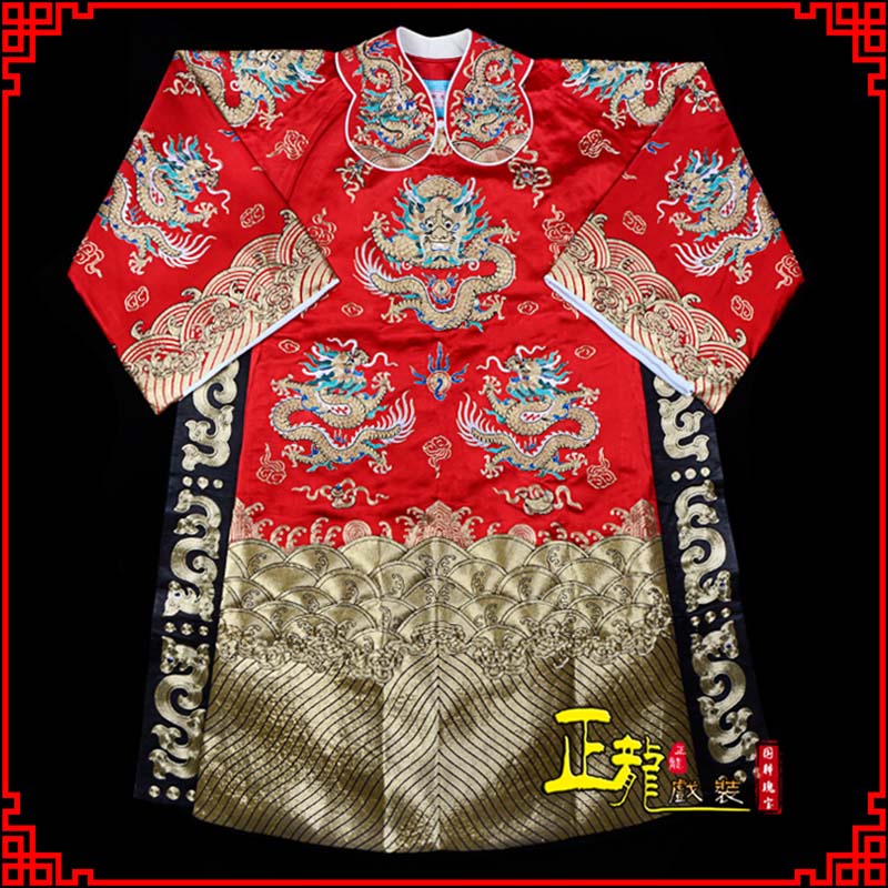 南沙群岛皇帝蟒袍全金八宝团龙蟒